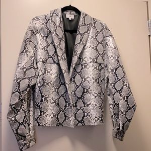 LPA snakeskin jacket